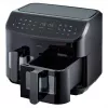 MEDION LIFE P20 Double 8,7 L 2600 W karstā gaisa fritieris melns