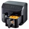 MEDION LIFE P20 Double 8,7 L 2600 W karstā gaisa fritieris melns