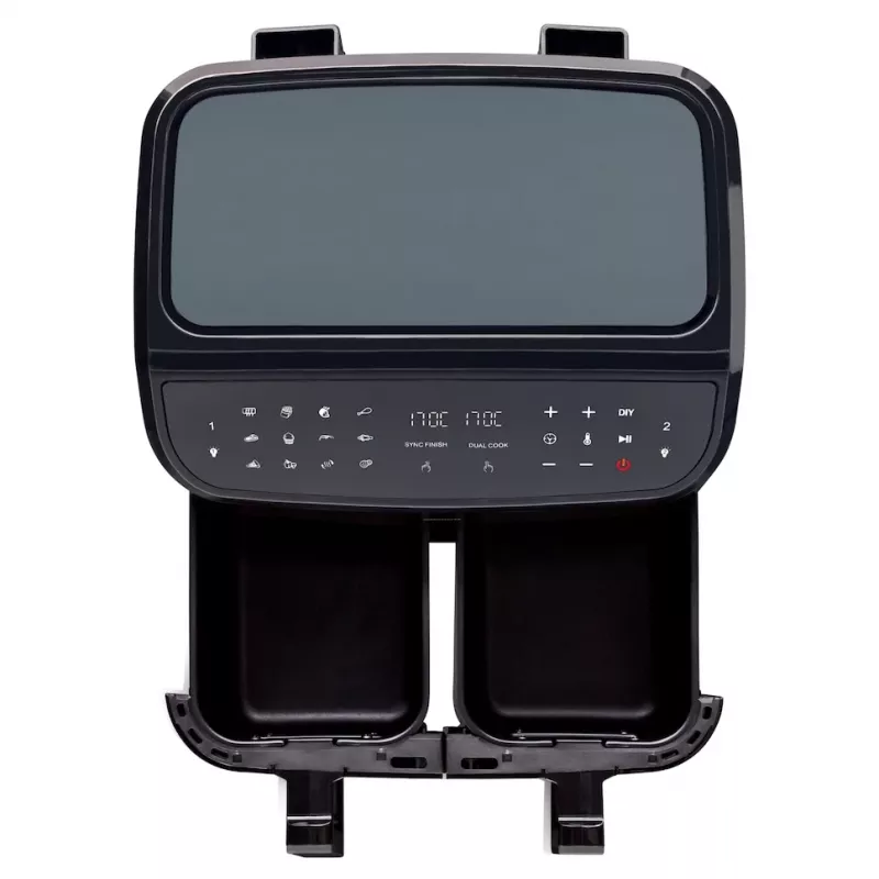 MEDION LIFE P20 Double 8,7 L 2600 W karstā gaisa fritieris melns
