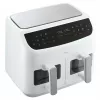 MEDION LIFE P20 Double 8.7 L 2600 W karstā gaisa fritieris Balts