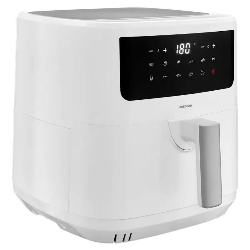 MEDION LIFE P10 XL Single 6.8 L 2150 W Karstā gaisa cepšanas krāsns Balts