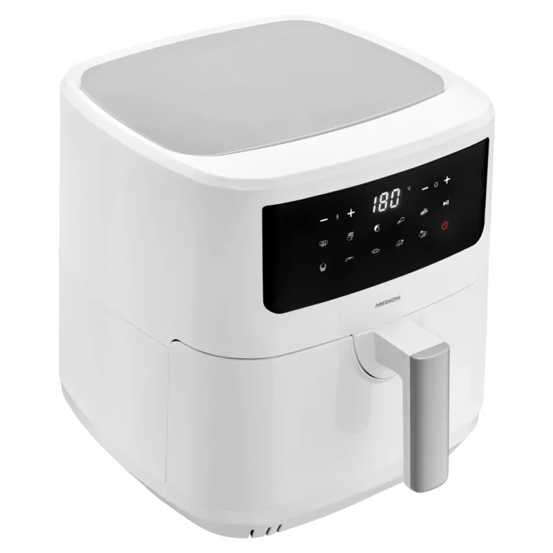 MEDION LIFE P10 XL Single 6.8 L 2150 W Karstā gaisa cepšanas krāsns Balts