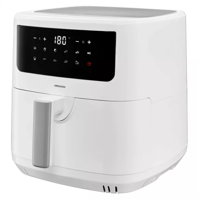 MEDION LIFE P10 XL Single 6.8 L 2150 W Karstā gaisa cepšanas krāsns Balts