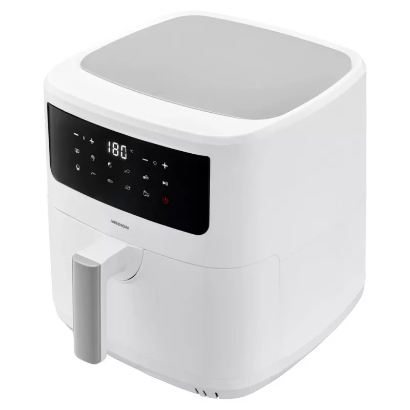 MEDION LIFE P10 XL Single 6.8 L 2150 W Karstā gaisa cepšanas krāsns Balts