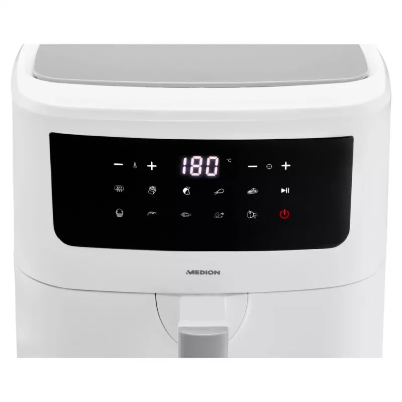 MEDION LIFE P10 XL Single 6.8 L 2150 W Karstā gaisa cepšanas krāsns Balts