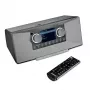 Interneta radio MEDION LIFE P85333 — DAB+ / FM, 12 W RMS, 2,8 collu TFT, Wi‑Fi 802.11a/b/g, 3,5 mm ligzda, pelēks