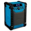 Pārnēsājamais digitālais radio MEDION LIFE E65895 (MD 43895) — PLL uztvērējs, 10 W RMS, LCD, Bluetooth 10 m, IP54, ārējā antena, melns/zils