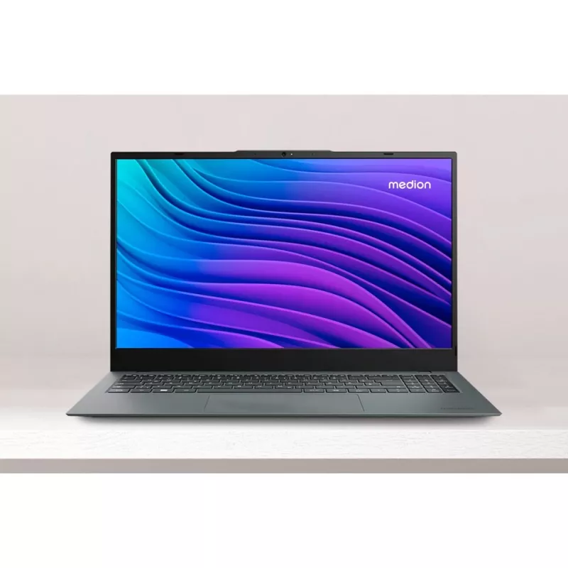 MEDION E15443 Intel Core Ultra 5 125H Klēpjdators 39,6 cm (15,6 collas) Full HD 16 GB DDR5-SDRAM 512 GB SSD Windows 11 Home Pelēks