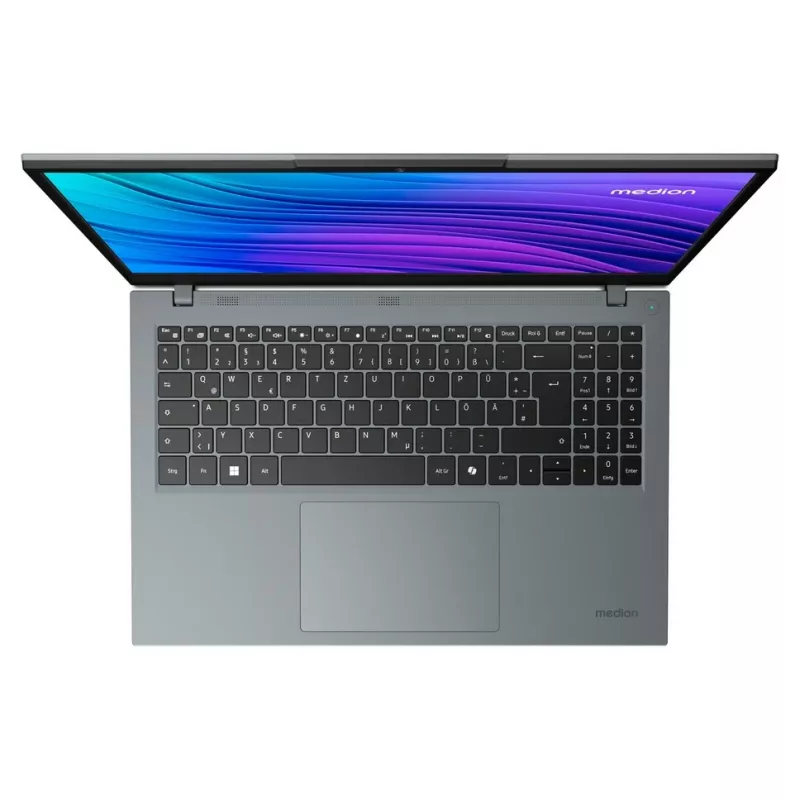 MEDION E15443 Intel Core Ultra 5 125H Klēpjdators 39,6 cm (15,6 collas) Full HD 16 GB DDR5-SDRAM 512 GB SSD Windows 11 Home Pelēks