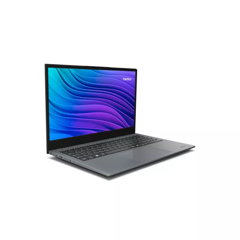 MEDION E15443 Intel Core Ultra 5 125H Klēpjdators 39,6 cm (15,6 collas) Full HD 16 GB DDR5-SDRAM 512 GB SSD Windows 11 Home Pelēks
