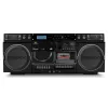 Mūzikas sistēma MEDION LIFE P66538 — 20 W, 2-ceļu skaļruņi, DAB+/FM/PLL, Bluetooth, LCD displejs, melna