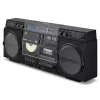 Mūzikas sistēma MEDION LIFE P66538 — 20 W, 2-ceļu skaļruņi, DAB+/FM/PLL, Bluetooth, LCD displejs, melna
