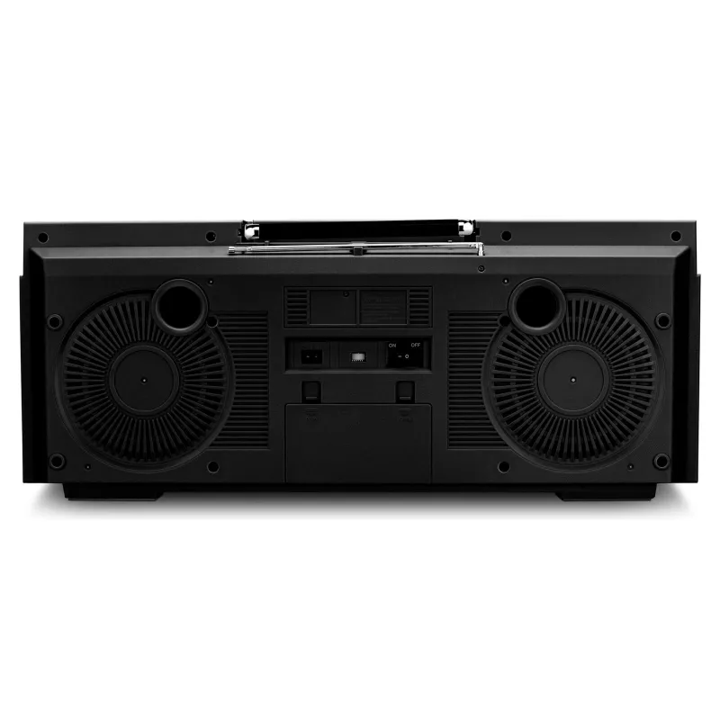 Mūzikas sistēma MEDION LIFE P66538 — 20 W, 2-ceļu skaļruņi, DAB+/FM/PLL, Bluetooth, LCD displejs, melna