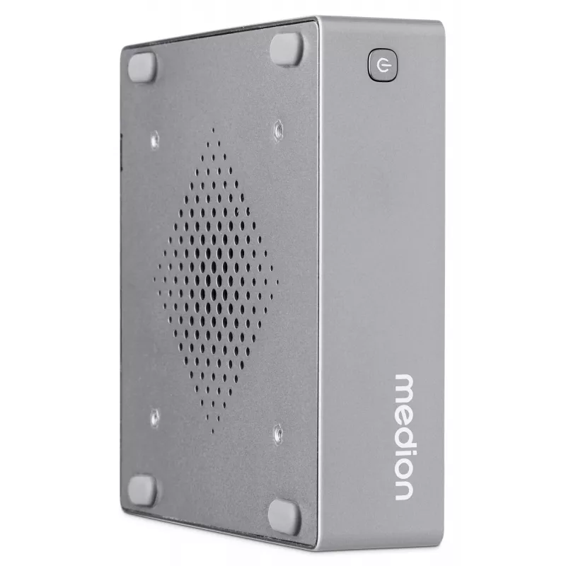 MEDION S06 MD35300 Intel® Core™ i5 i5-1335U 16 GB DDR4-SDRAM 512 GB SSD Mini PC Silver