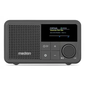 MEDION LIFE S66822 Pārnēsājams digitālais pelēks radio