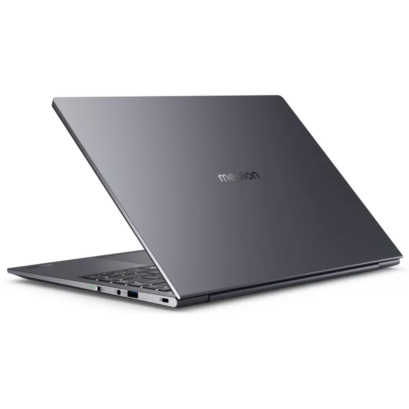 MEDION SPRCHRGD 14 S1 Elite MD62637 Snapdragon X1E-78-100 portatīvais dators 35.6 cm (14 collas) WQXGA+ 16 GB LPDDR5-SDRAM 512 GB SSD Wi-Fi 6E (802.11ax) Windows 11 Home ASV angļu pelēks