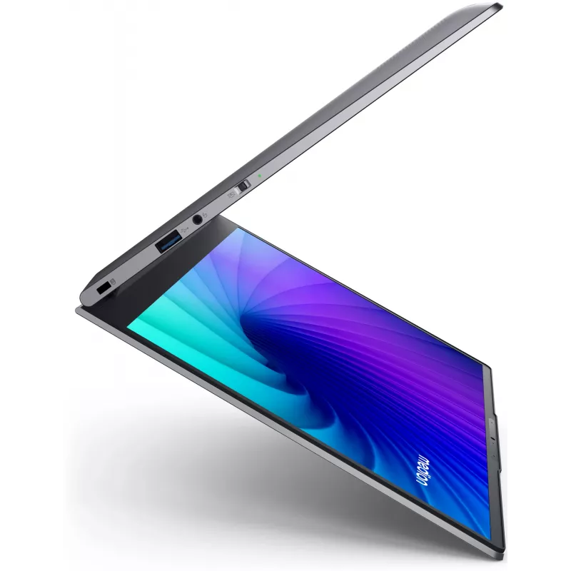 MEDION SPRCHRGD 14 S1 Elite MD62637 Snapdragon X1E-78-100 portatīvais dators 35.6 cm (14 collas) WQXGA+ 16 GB LPDDR5-SDRAM 512 GB SSD Wi-Fi 6E (802.11ax) Windows 11 Home ASV angļu pelēks