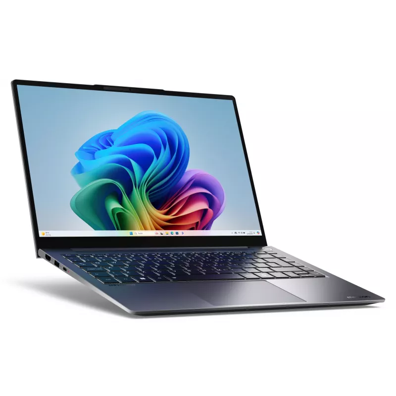 MEDION SPRCHRGD 14 S1 Elite MD62637 Snapdragon X1E-78-100 portatīvais dators 35.6 cm (14 collas) WQXGA+ 16 GB LPDDR5-SDRAM 512 GB SSD Wi-Fi 6E (802.11ax) Windows 11 Home ASV angļu pelēks