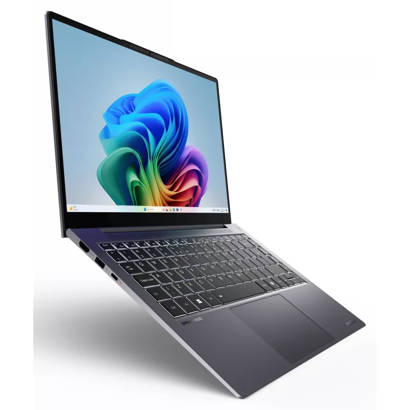 MEDION SPRCHRGD 14 S1 Elite MD62637 Snapdragon X1E-78-100 portatīvais dators 35.6 cm (14 collas) WQXGA+ 16 GB LPDDR5-SDRAM 512 GB SSD Wi-Fi 6E (802.11ax) Windows 11 Home ASV angļu pelēks