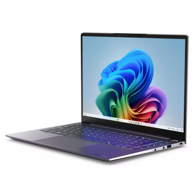 MEDION SPRCHRGD 14 S1 Elite MD62637 Snapdragon X1E-78-100 portatīvais dators 35.6 cm (14 collas) WQXGA+ 16 GB LPDDR5-SDRAM 512 GB SSD Wi-Fi 6E (802.11ax) Windows 11 Home ASV angļu pelēks