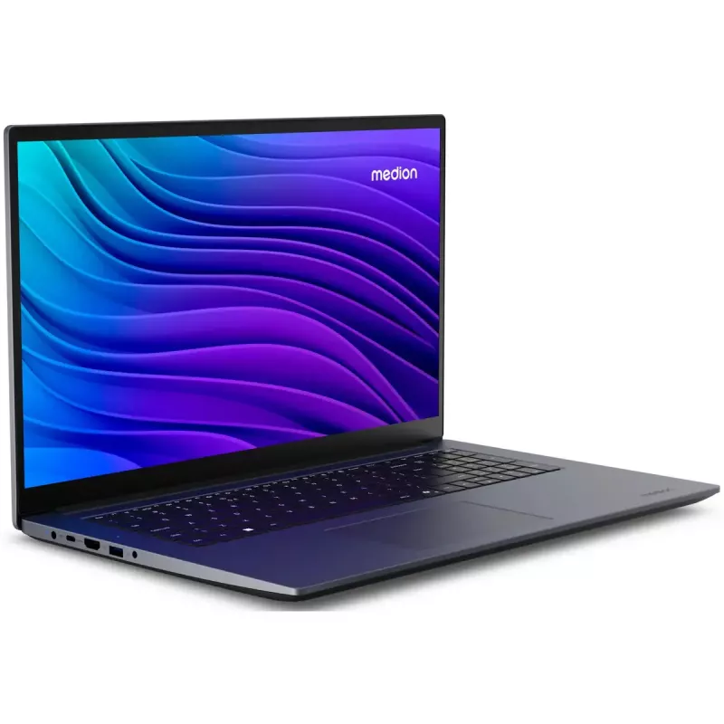 MEDION Avantum 17 E1e Intel Core 5 N100 portatīvais dators 43.9 cm (17.3 collas) Full HD 4 GB DDR4-SDRAM 128 GB SSD Wi-Fi 5 (802.11ac) Windows 11 Home Melns