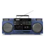 MEDION LIFE P66538 20 W zila kompakta audio sistēma — 20 W RMS, 2 joslu skaļruņi, DAB+/PLL, Bluetooth 10 m, priekšējā ielāde