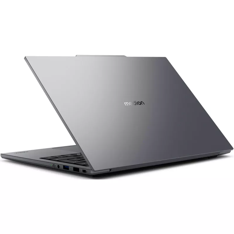 MEDION 30040132 portatīvais dators Intel Core 5 120U 35.6 cm (14 collu) 2.8K 16 GB DDR4-SDRAM 512 GB SSD Wi-Fi 6 (802.11ax) Windows 11 Home Melns