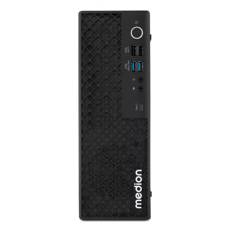 Mini PC MEDION PICOWORX T80III MD340020 — Intel Core Ultra 5 226V, 16 GB DDR5, 512 GB SSD, Intel Arc 130V, Windows 11 Home, Melna