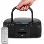 Personālais radio MEDION 50079328 — DAB+/FM/PLL uztvērējs, 6W RMS, LCD, Bluetooth 10m, 3,5 mm ligzda