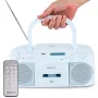 Personālais radio MEDION 50079332 — DAB+/FM digitālais uztvērējs, 6 W RMS, LCD displejs, Bluetooth 10 m, 3,5 mm austiņu ligzda