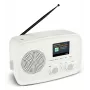 Personīgais radio MEDION MD89288 — DAB+ / FM, 5 W RMS, TFT 2,4 collas (6,1 cm), balts, AC 100–240 V