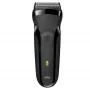 Braun Series 3 300s folijas skuveklis trimmeris Melns