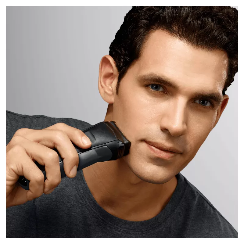 Braun Series 3 300s folijas skuveklis trimmeris Melns