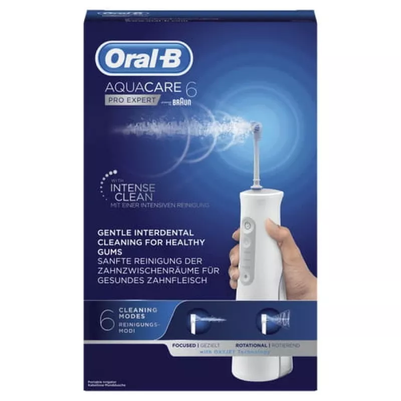 Oral-B Aquacare 6 mutes skalotājs