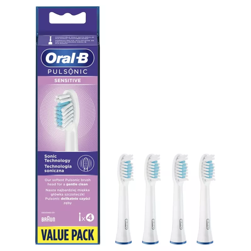 Oral-B Pulsonic Sensitive 4 gab. Balts