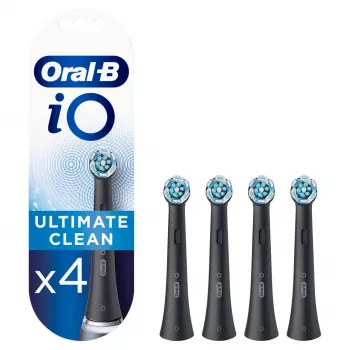 Oral-B iO Ultimate Clean ORAIOB4BK zobu birstes galviņa 4 gab. Melna