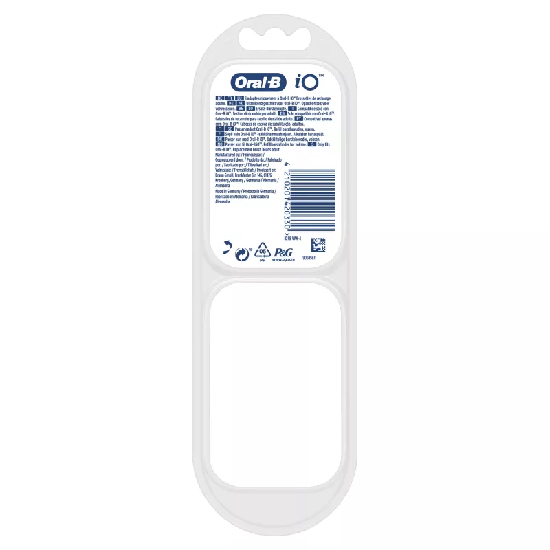 Oral-B 80365502 zobu birstes galviņa 4 gab. Balta
