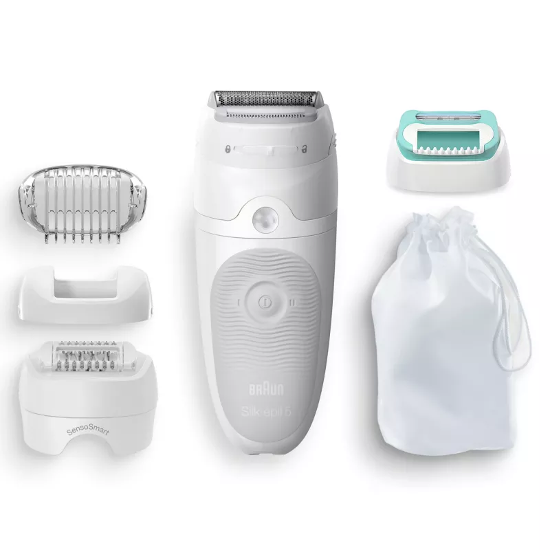 Braun Silk-épil 5 81770430 epilators 28 pincetes Balts
