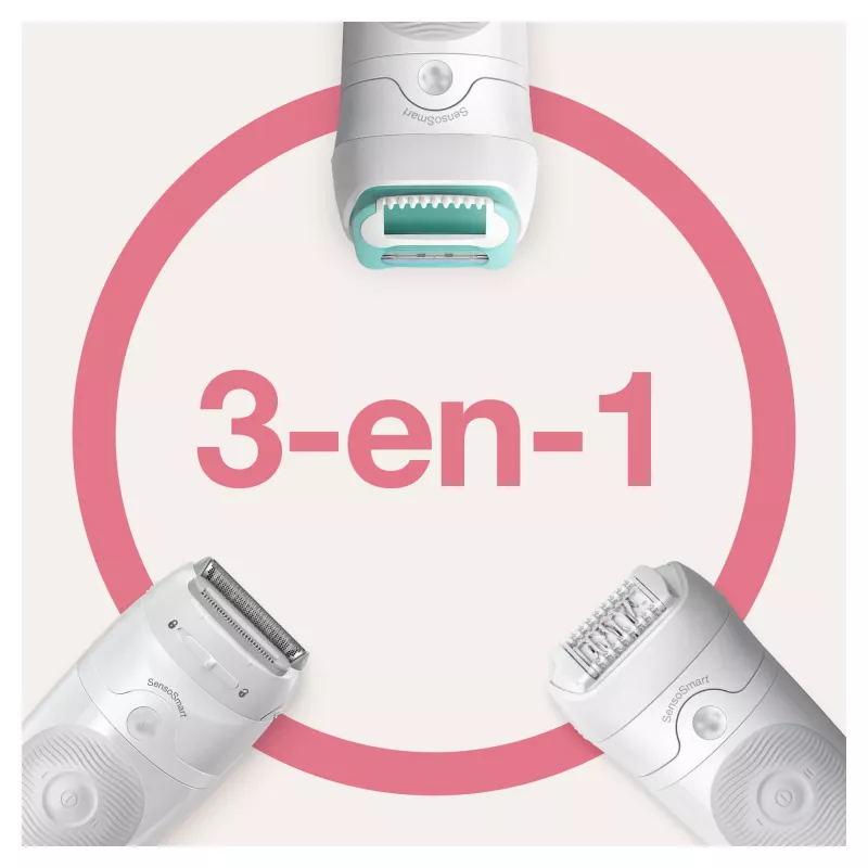 Braun Silk-épil 5 81770430 epilators 28 pincetes Balts