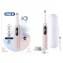 Oral-B iO 6S pieaugušo vibrējošā zobu birste Rozā, Balta