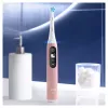 Oral-B iO 6S pieaugušo vibrējošā zobu birste Rozā, Balta