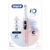 Oral-B iO 6S pieaugušo vibrējošā zobu birste Rozā, Balta