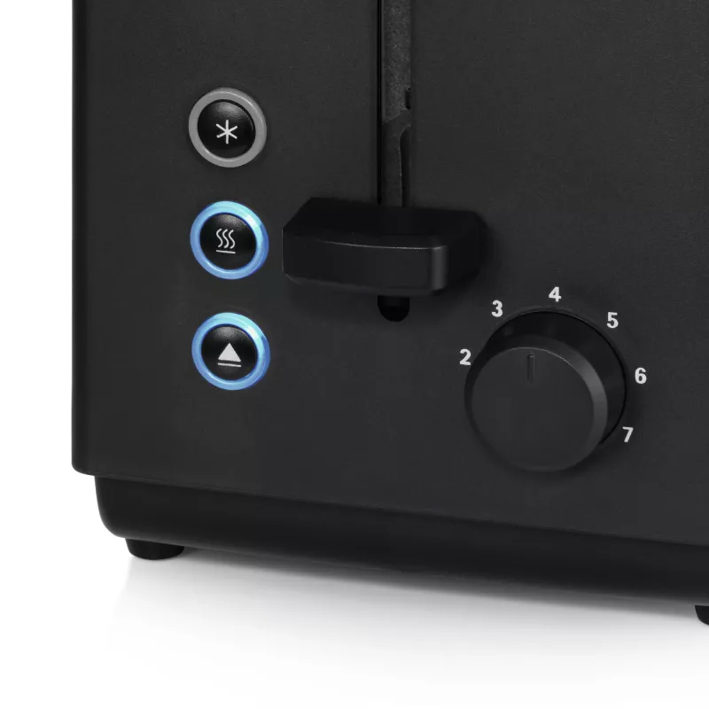 WMF Bueno 0414110011 7 2 šķēles 800 W melns, sudraba