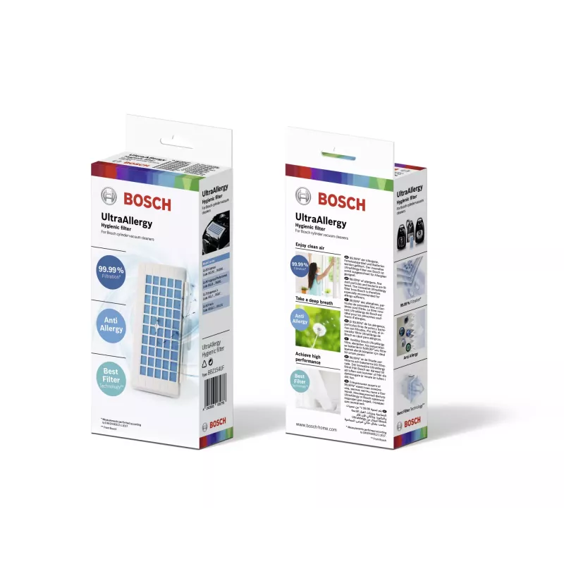 Bosch BBZ154UF putekļsūcēja piederums/piederums Filtrs cilindriskajam putekļsūcējam