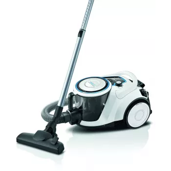 Bosch Serie 6 BGC41LSIL putekļsūcējs 2,4 l cilindriskais putekļsūcējs sausā tīrīšana 600 W bez maisiņa