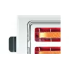 Bosch TAT3P421DE tosteris 2 šķēlēm 970 W melns, balts