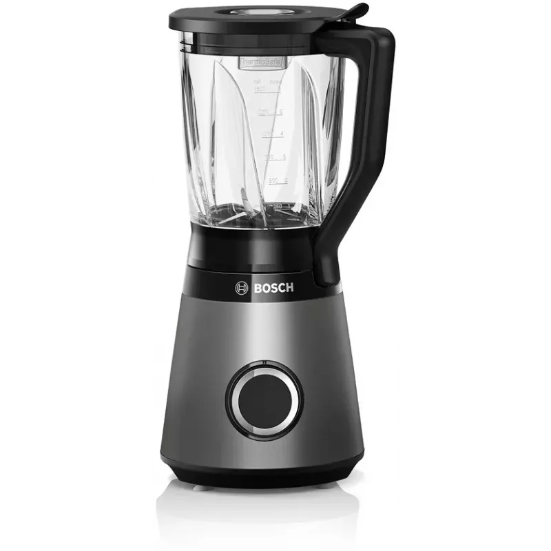 Bosch MMB6172SN blenderis 1,5 L galda blenderis 1200 W melns, nerūsējošais tērauds