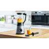 Bosch MMB6172SN blenderis 1,5 L galda blenderis 1200 W melns, nerūsējošais tērauds
