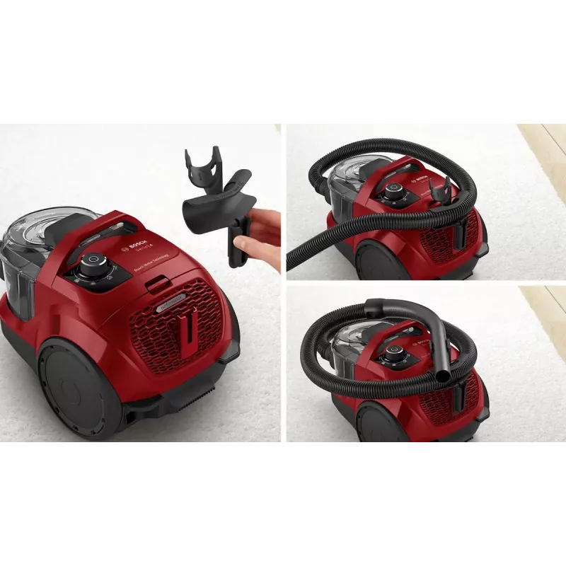 Bosch BGS21CAR putekļsūcējs 2 L bungas putekļsūcējs sausā tīrīšana 750 W bezmaisa