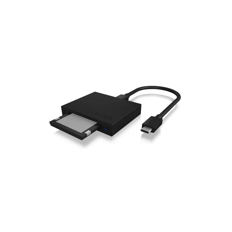 ICY BOX IB-CR402-C31 karšu lasītājs USB 3.1 (Gen 2) Type-C™ melns